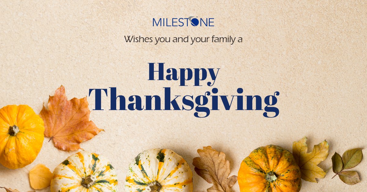 MilestoneTech's tweet image. Wishing you and your family a Wonderful and Happy Thanksgiving!

#MilestoneTech #thanksgiving2022 #grateful