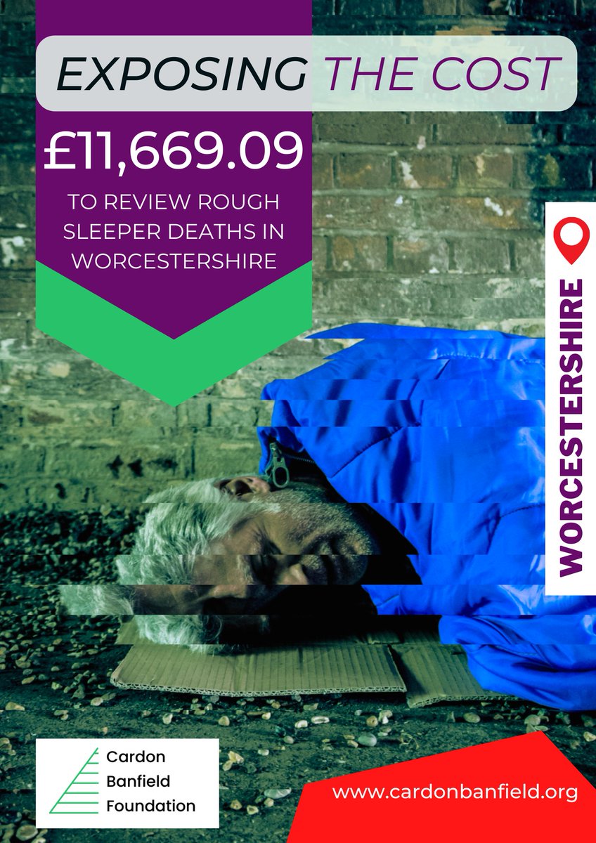 CardonBFdn's tweet photo. BREAKING NEWS: In light of the ICO decision which said the cost of Safeguarding Reviews should be released, the Worcestershire Safeguarding Adults Board has revealed it cost the taxpayer £11,669.09 to review 5 rough sleeper deaths and one near miss between 2016-2019. https://t.co/szWLppYUs4