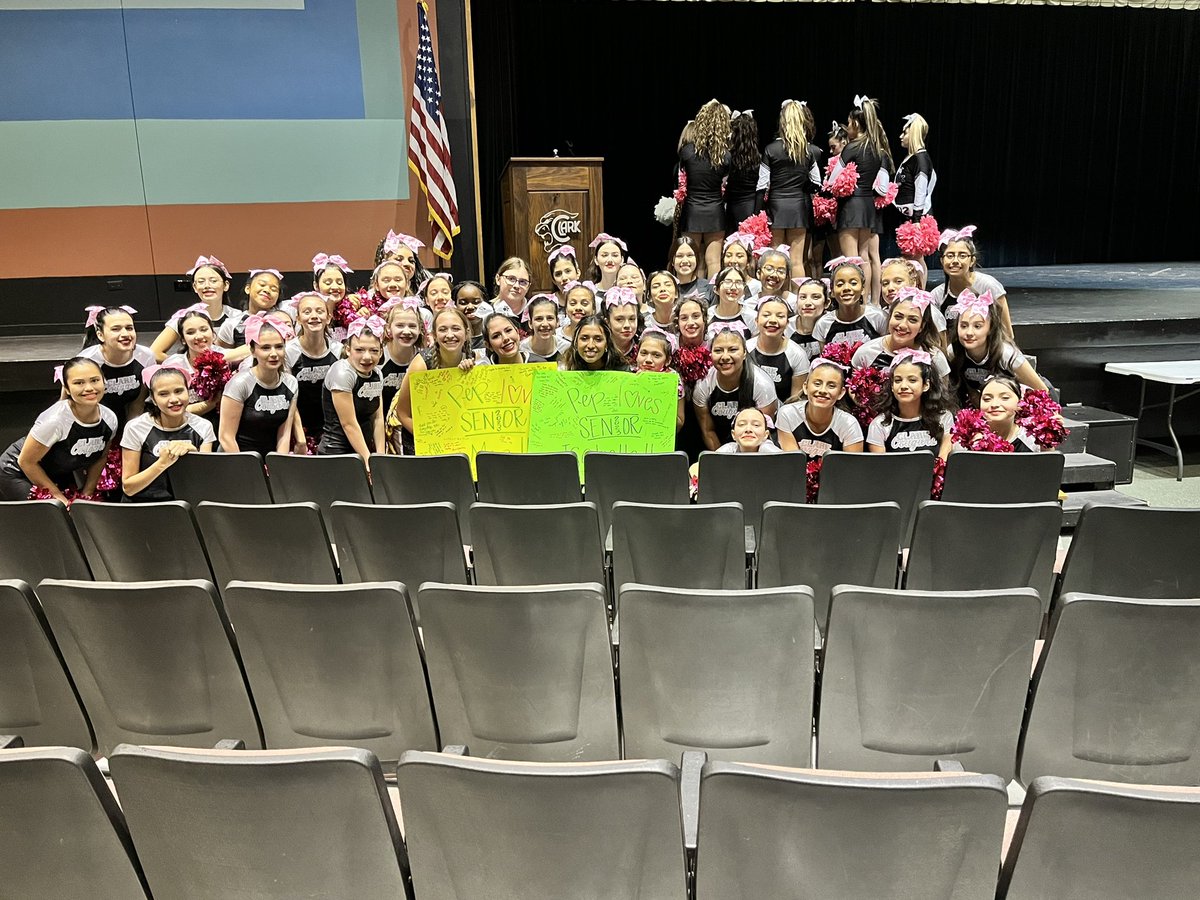 Clark Silver Pride Pep Squad tweet media