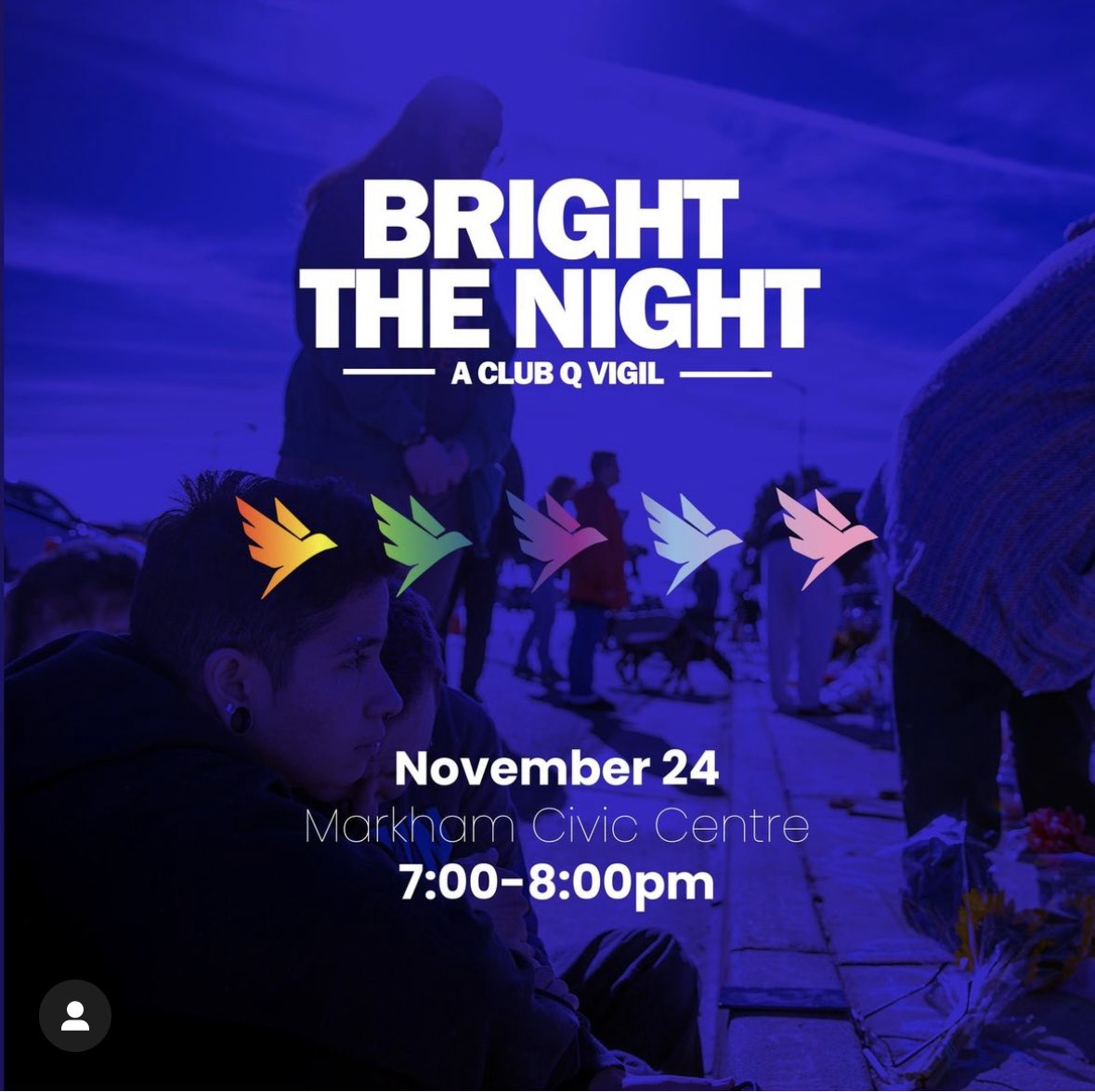 Our flags are at half mast today to honour the victims of the shooting at the 2SLGBTQIA+ nightclub in Colorado Springs. 

Join us for a vigil hosted by PFLAG York Region tonight at 7pm.