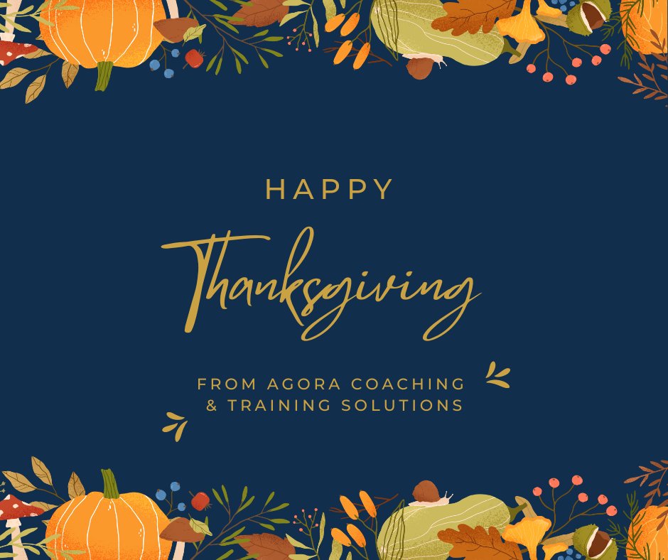 ValeyneGrotrian's tweet photo. If you've trusted Agora with your job search, leadership growth or personal transformation through a coaching partnership, THANK YOU! It's a gift to get to serve you.

#thanksgiving #grateful #careercoach #personaldevelopment #leadership https://t.co/lj8fFXGJXs