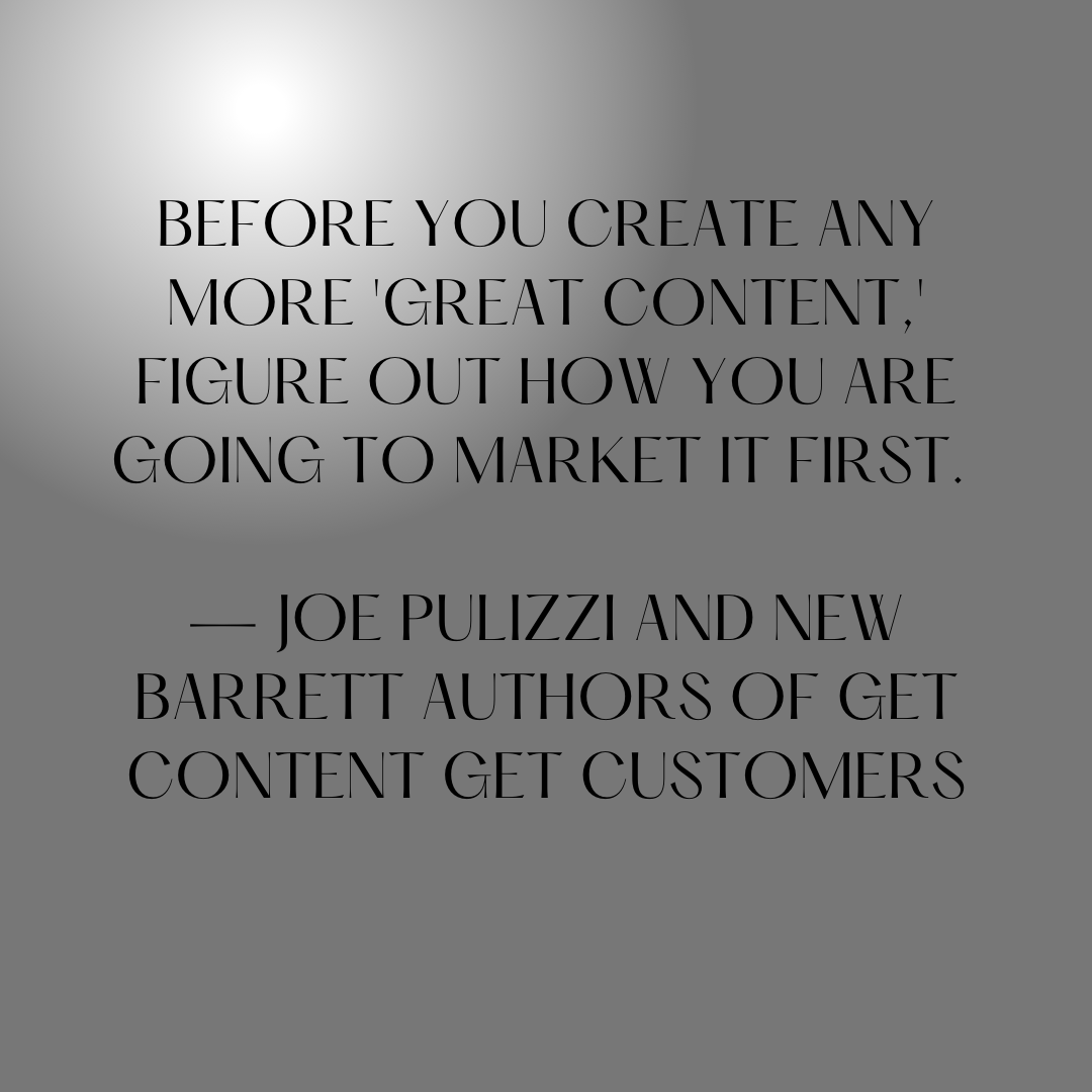 stevengoforth's tweet photo. One of the key things that must be in place before you start creating your next piece of content is a clear plan for how it will be marketed. It is about thinking ahead and planning for the future.

#contentmarketing #moresales #attractionmarketing https://t.co/OAa9yilU5K