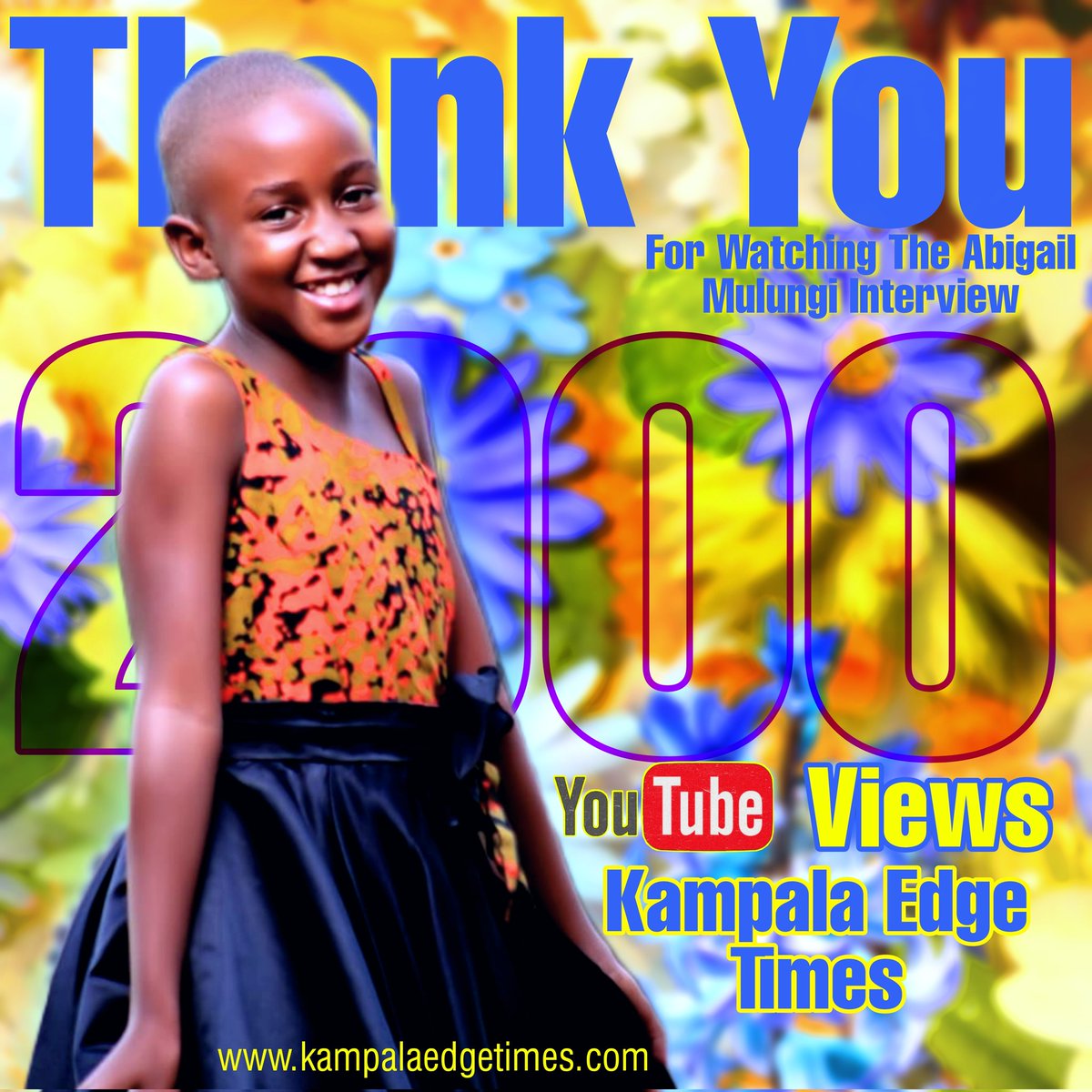 KampalaET's tweet image. Thank you for watching Abigail Mulungi 🤯 We have hit #2kviews on @YouTube. ICYMI, here is the full view youtu.be/4qoFzFLgU88