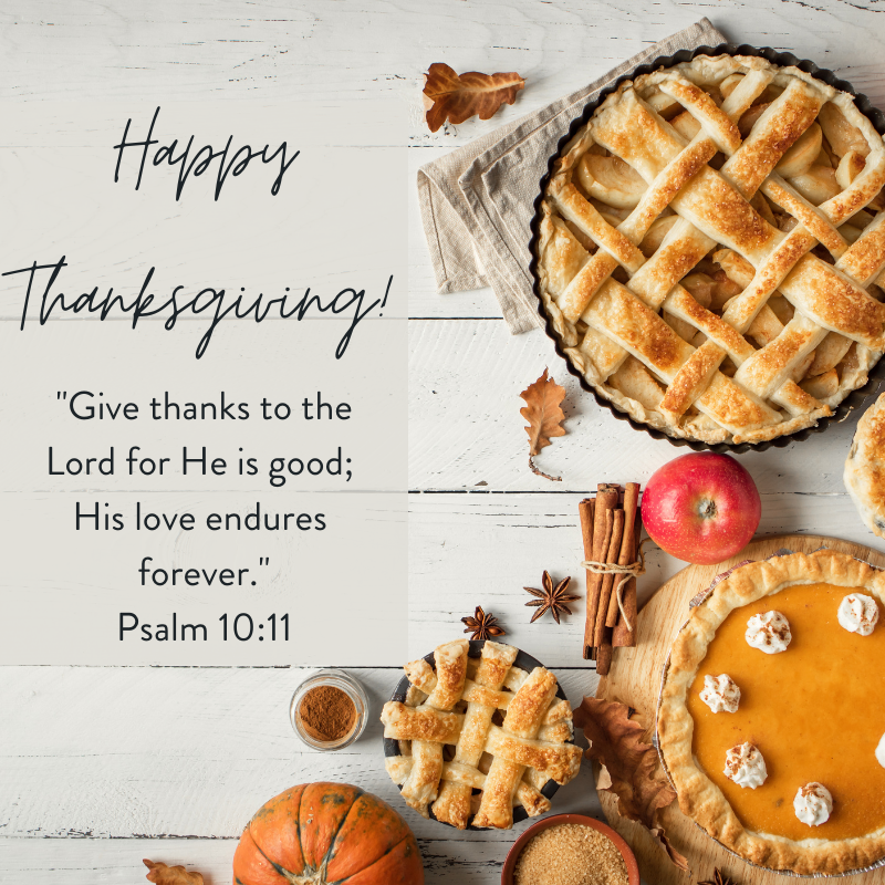 Hope_Center's tweet photo. Happy Thanksgiving! May your day be filled with an abundance of joy as you reflect on the goodness of God. 

#thanksgiving #givethanks #praiseGod #thehopecenter #verseoftheday #bible https://t.co/1Wx1jAi0fk