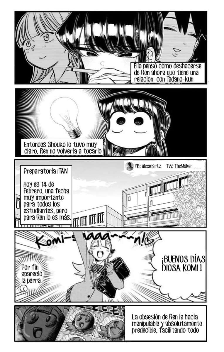 CondorPana's tweet photo. Pero Komi ¿Que piensas hacerle a Yamai? https://t.co/AFWkVzVl1d