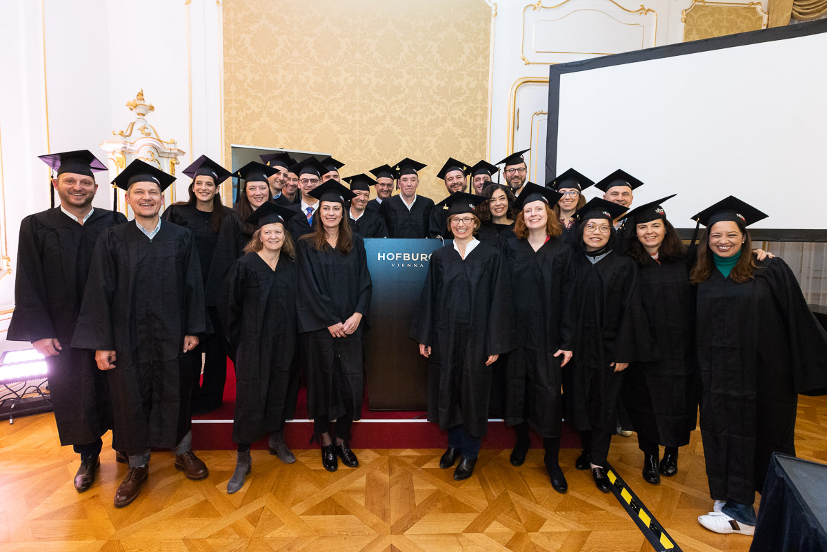 ForvisMazarsGrp's tweet photo. Join us in congratulating the 2022 graduates of #TheNextMBA. Last weekend, 26 top executives exclusively selected for this 2-year programme joined together to receive their diplomas following their participation at the @GDruckerForum. Learn more: https://t.co/nT5ifpcCmZ https://t.co/rBqzmbjxA2