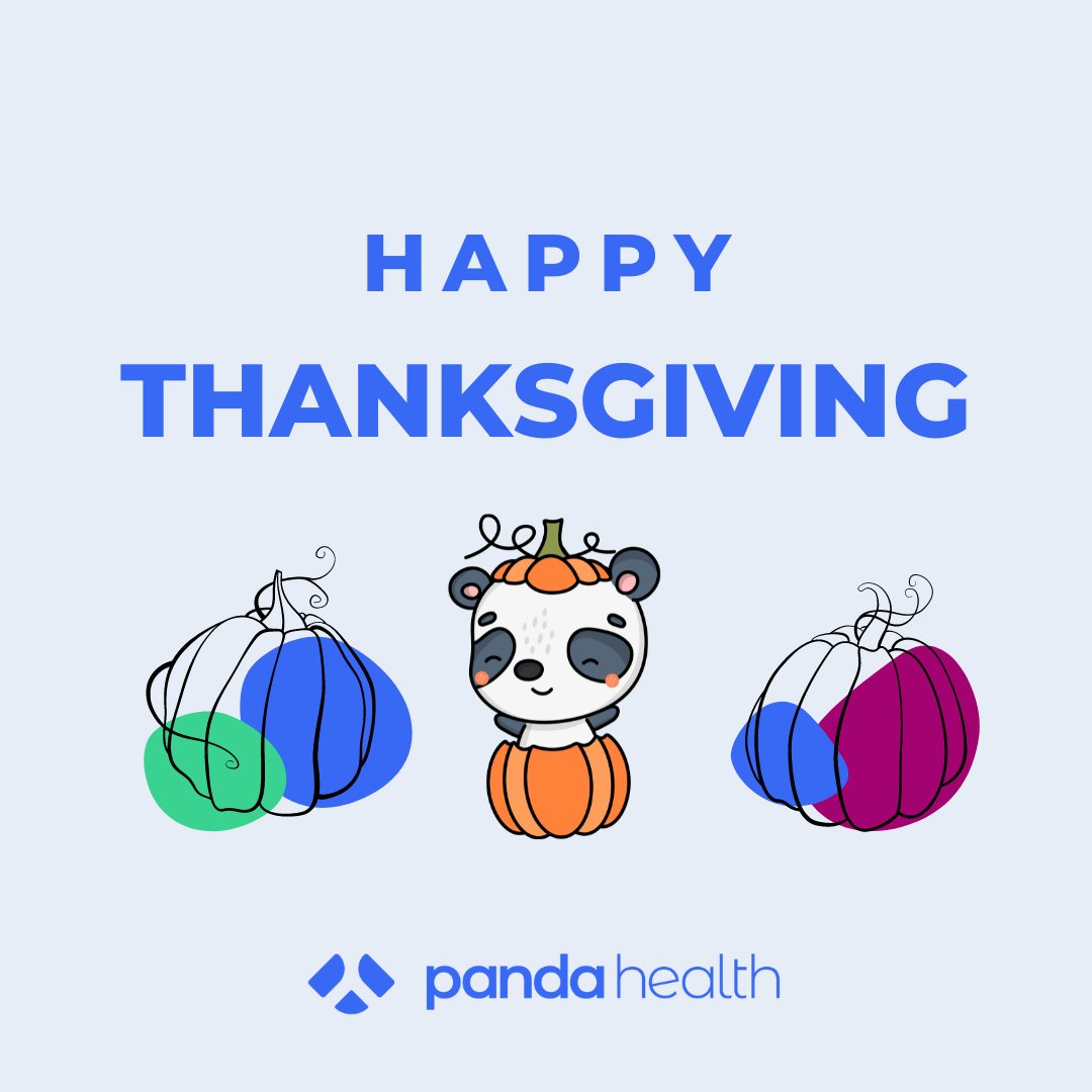 Happy Thanksgiving, everyone! We are grateful for many things this year, but we are especially thankful for #physicians and providers everywhere, and those behind developing new #digitalhealth technologies to make #patient care a better experience.