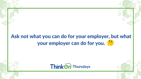 ThinkOnCloud's tweet photo. Things to think about from our team of #thinkers…   

We try to take a different approach to hiring. Instead of asking how you can fit into the ThinkOn story, we want to know how we can fit into the story of your life. 

#ThinkOnThursdays #corporateculture #hiring https://t.co/atzXrZghVK