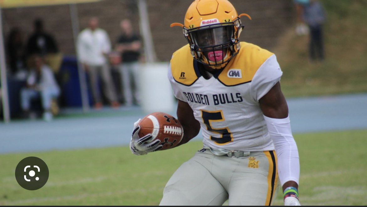 Blessed to receive an offer from Johnson C. Smith 🟡<a href="/Coach_B_DEAD/">Brandon Deaderick</a> <a href="/DrCoachFly/">Coach Kevon Fly</a> <a href="/JuCoFootballACE/">JuCo Football Forer</a> <a href="/EMCCathletics/">EMCC Athletics</a>