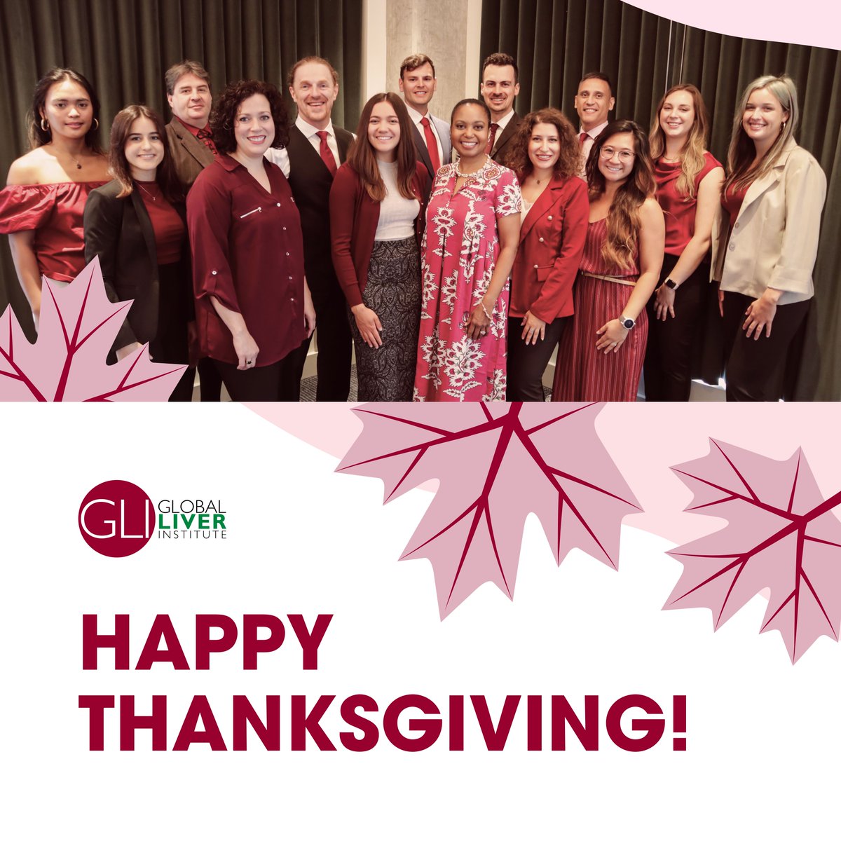 To all #advocates, partners, leaders, supporters, and friends, #HappyThanksgiving! 🦃🧡 Team GLI is #grateful to have you as part of our journey as we drive #LiverHealth forward. #PatientAdvocacy #Liver #Thanksgiving2022