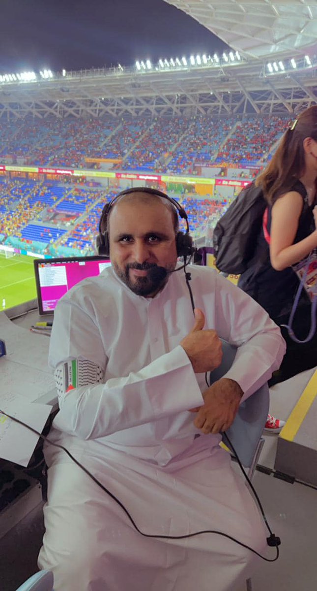 Quds News Network on Twitter "Sports Commentator Khalil AlBalushi
