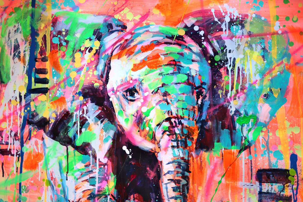 thestripgallery's tweet photo. The bright and vibrant colors in this work by Marta Zawadzka.
Marta Zawadzka
Run, 2019
Mixed media on canvas
90 × 100 cm
Only in The Strip Gallery!
#martazawadzka #contemporaryart #run #streetart #popart #contemporaryartist #artgallery #besttoday https://t.co/A7qt01jpAI