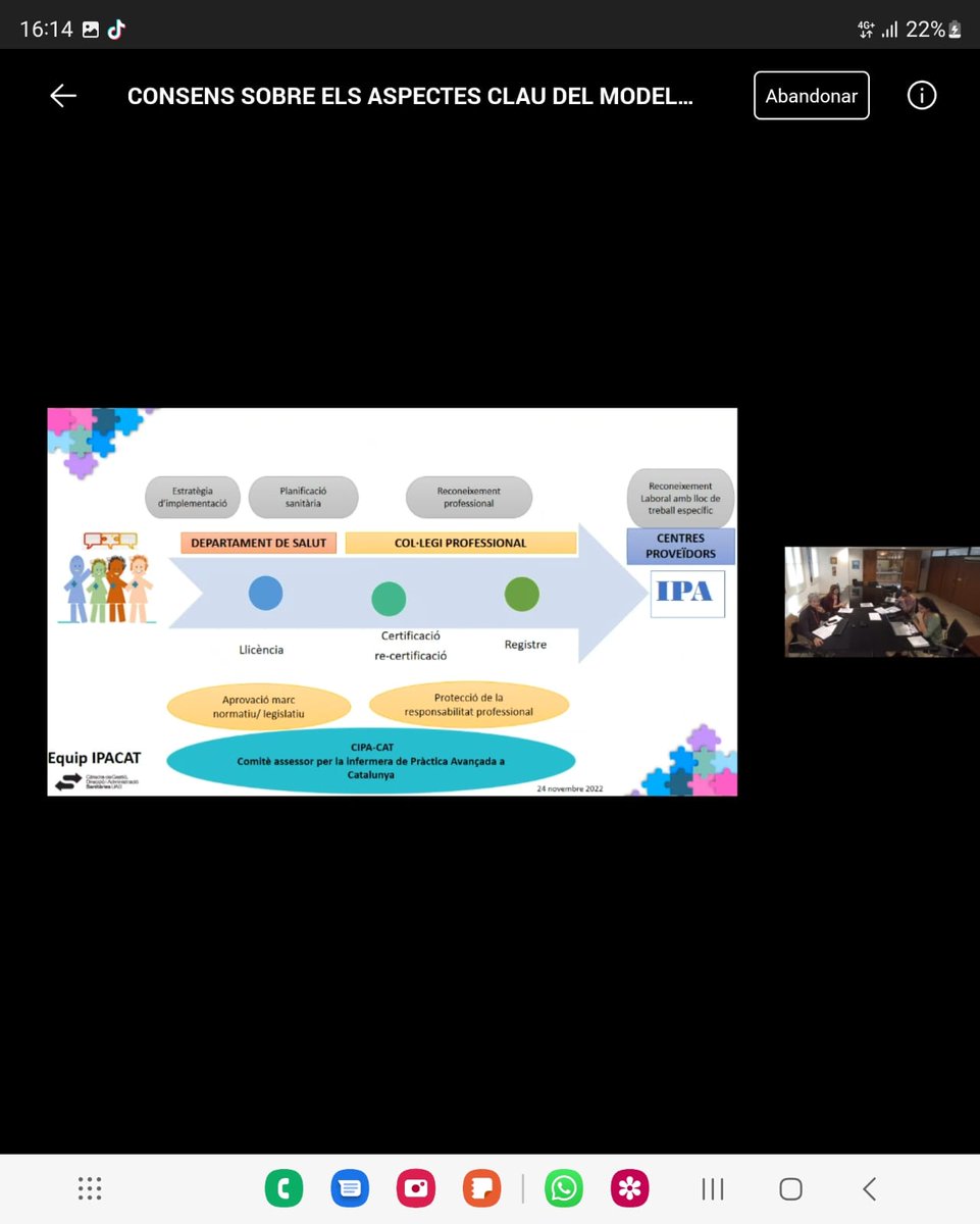 RosaCasadofer's tweet photo. Malgrat els problemes tècnics, Interessantíssima proposta de l'equip #IPACAT22. Cal continuar amb el consens per posar en marxa el model. Continuem....!!! @lenaferrus @sonia__sevilla 💜👍 https://t.co/5f0F4Xi1vm