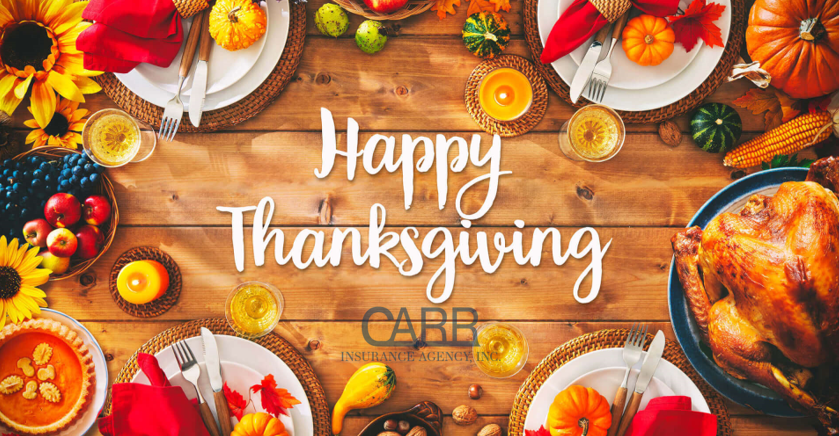 CarrInsAgency's tweet photo. Happy Thanksgiving from Carr Insurance Agency! 🦃🍁 https://t.co/5JO1B0STEH