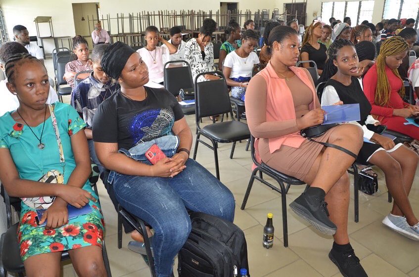 ClaretianU's tweet photo. Claretian University Orientation for the newly admitted students of the 2022/2023 Academic year.
#cuncmf #claretianuni https://t.co/DCEitAvvE3
