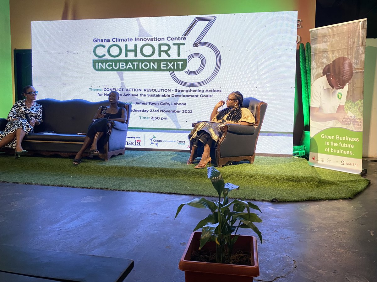 1/2 The Ghana Climate Innovation Centre alumni family is 18 businesses larger!
🇨🇦 investment in sustainable development enabled innovative male &amp; female entrepreneurs to complete the incubation program throughout the past year to bring you the best 🇬🇭-made climate-smart products.