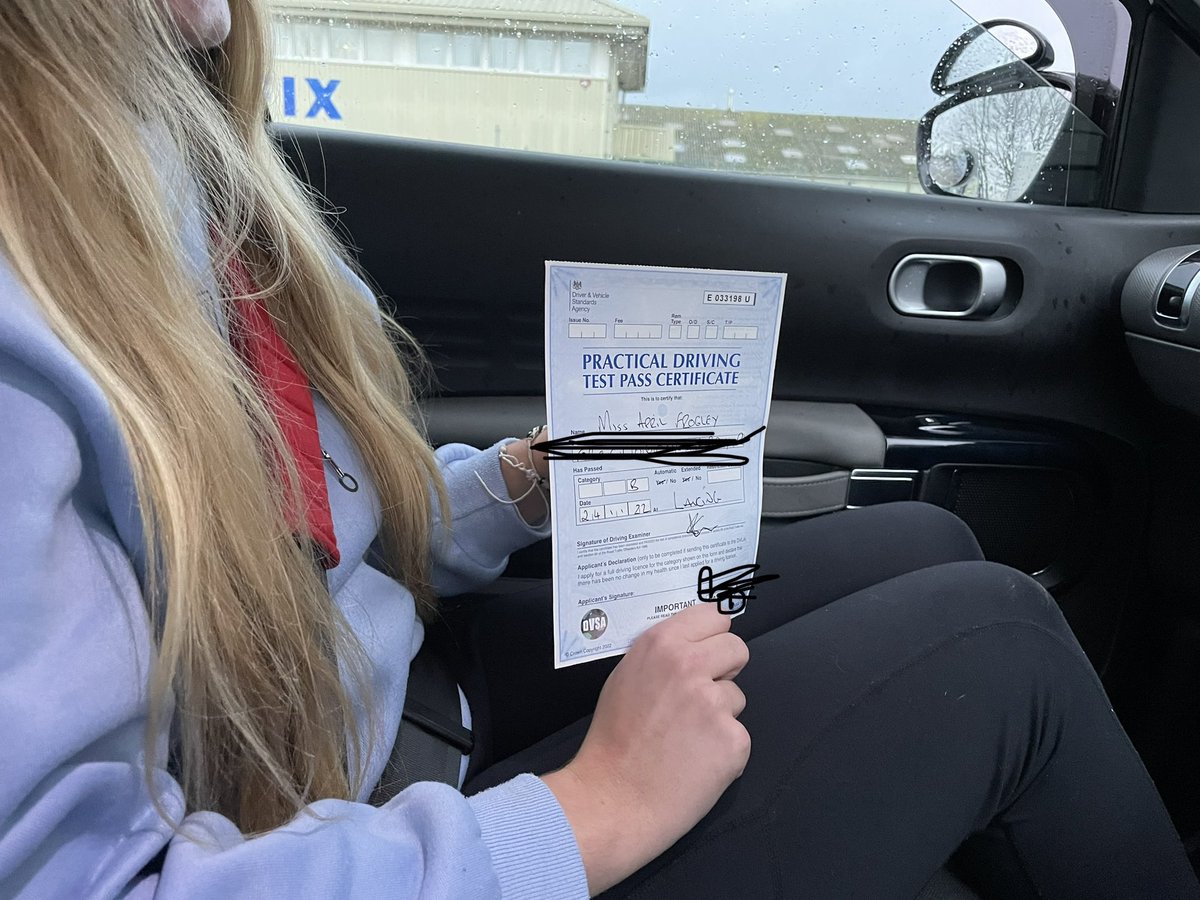 DriverQuick's tweet photo. Congratulations to camera shy April who passed her test 1st time this afternoon in Lancing with just 2 driver faults. April worked so hard at every lesson and really deserved this fantastic result! https://t.co/TW93uT4evb