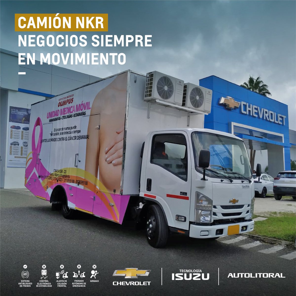 Autolitoral's tweet photo. Unidad Médica Móvil para nuestros amigos de Servicios Médicos Olimpus. Salud y bienestar en movimiento! https://t.co/QiwoMPlX0Z