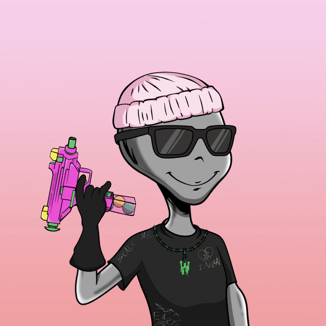 Eljaboom's tweet photo. Giving away 4X #NFT from @Gummyinvasions collection for 4 Winners 🤯 
✅ Follow @Gummyinvasions &amp; @3L3NFT &amp; @Eljaboom 
✅ Retweet 
✅ Mention as much as you can from your #NFT homies 
Ends in 24H https://t.co/HpJvkQO3uL