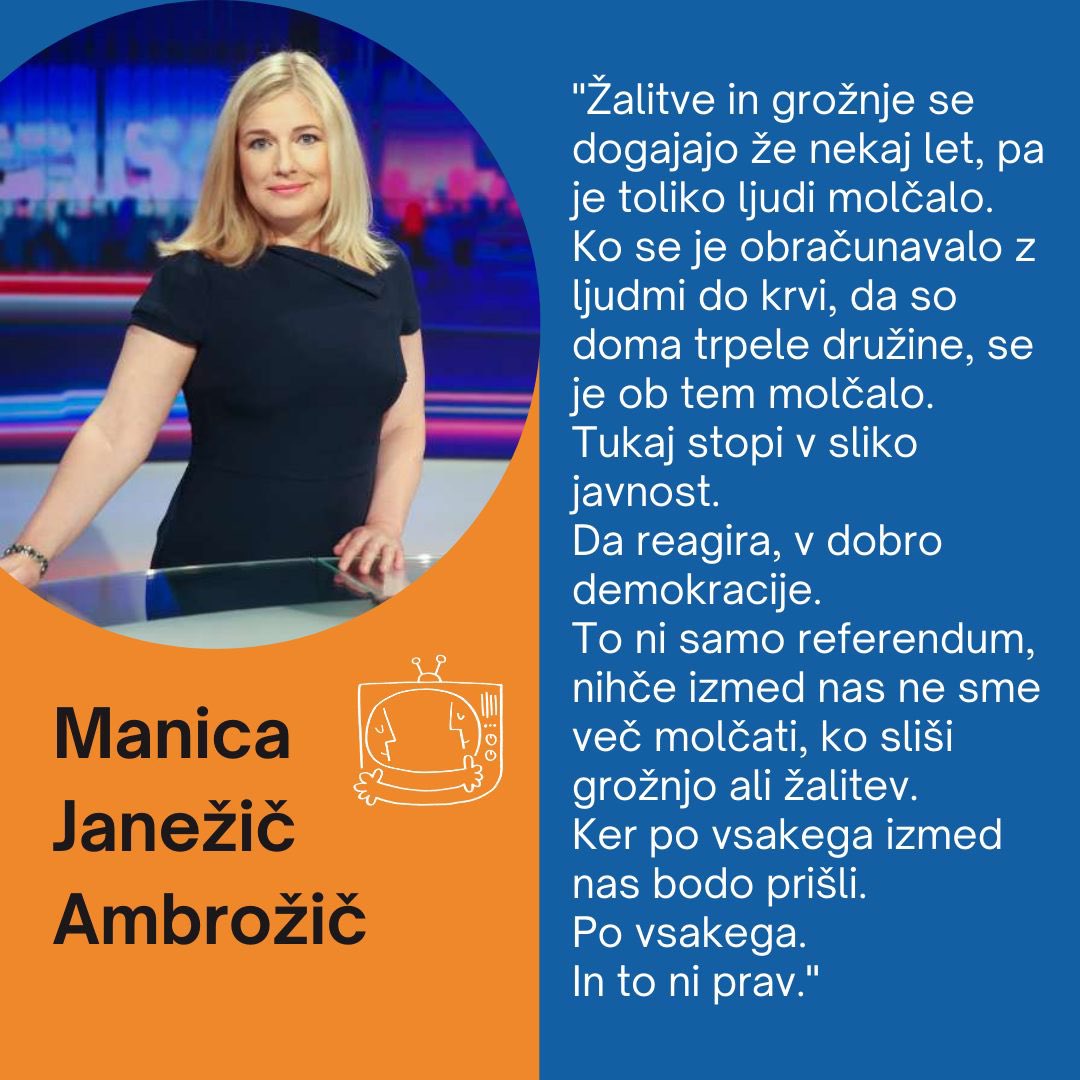 BojanPozar's tweet image. Njen mož milijonar na račun @RTV_Slovenija oglaševanja, ona privilegirana novinarka-urednica, ki je celo pod @UrosUrbanija vodila prime-time soočenja za #PRS, zdaj pa govori o grožnjah, žalitvah in krvi.
- Ta referendumska kampanja res polna ogabnih laži. #zaprivilegije