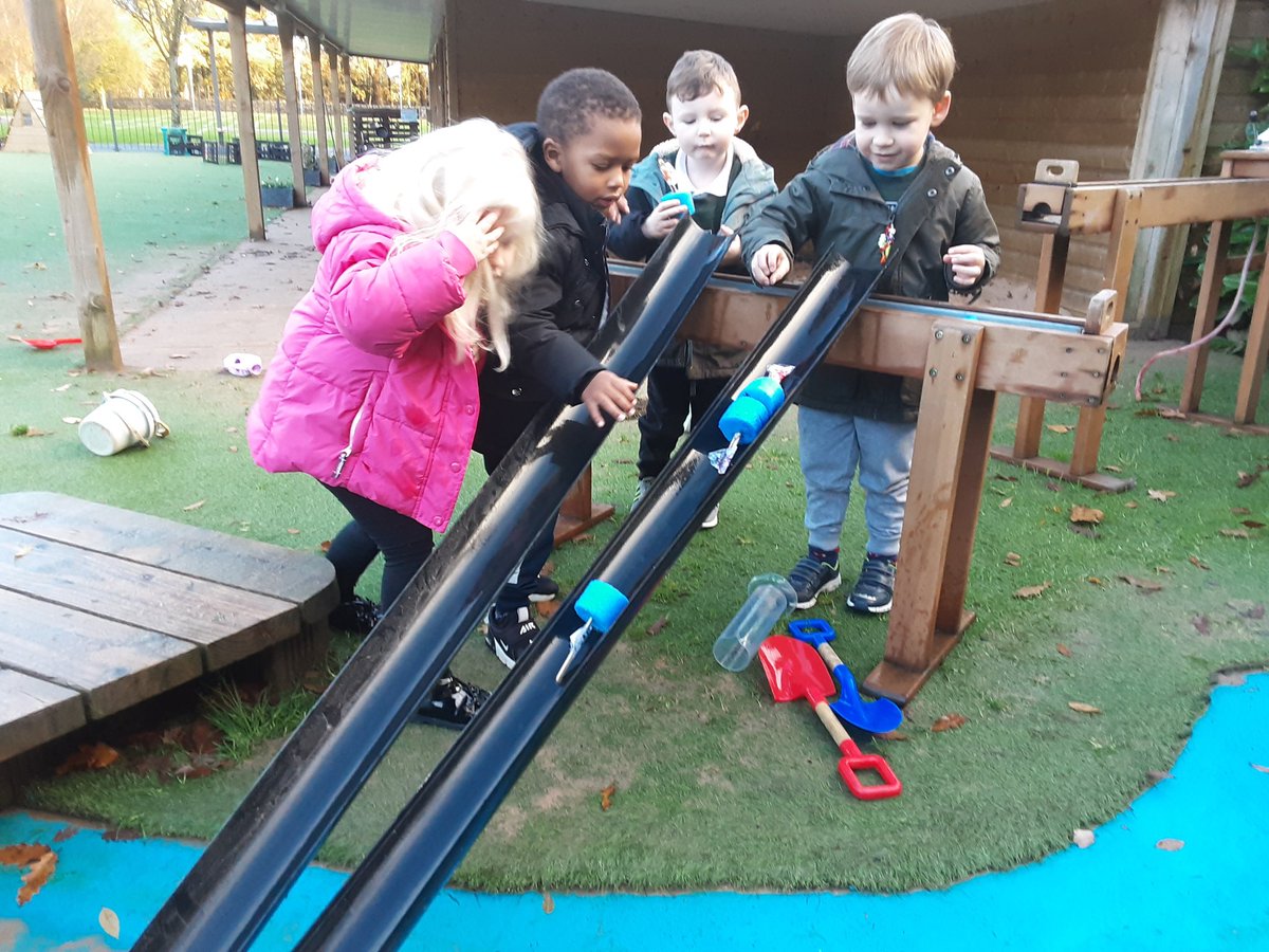 Owls have been making their own pirate ships, sailing and racing them outside.  <a href="/OwlsAshbridge/">OwlsAshbridge</a>