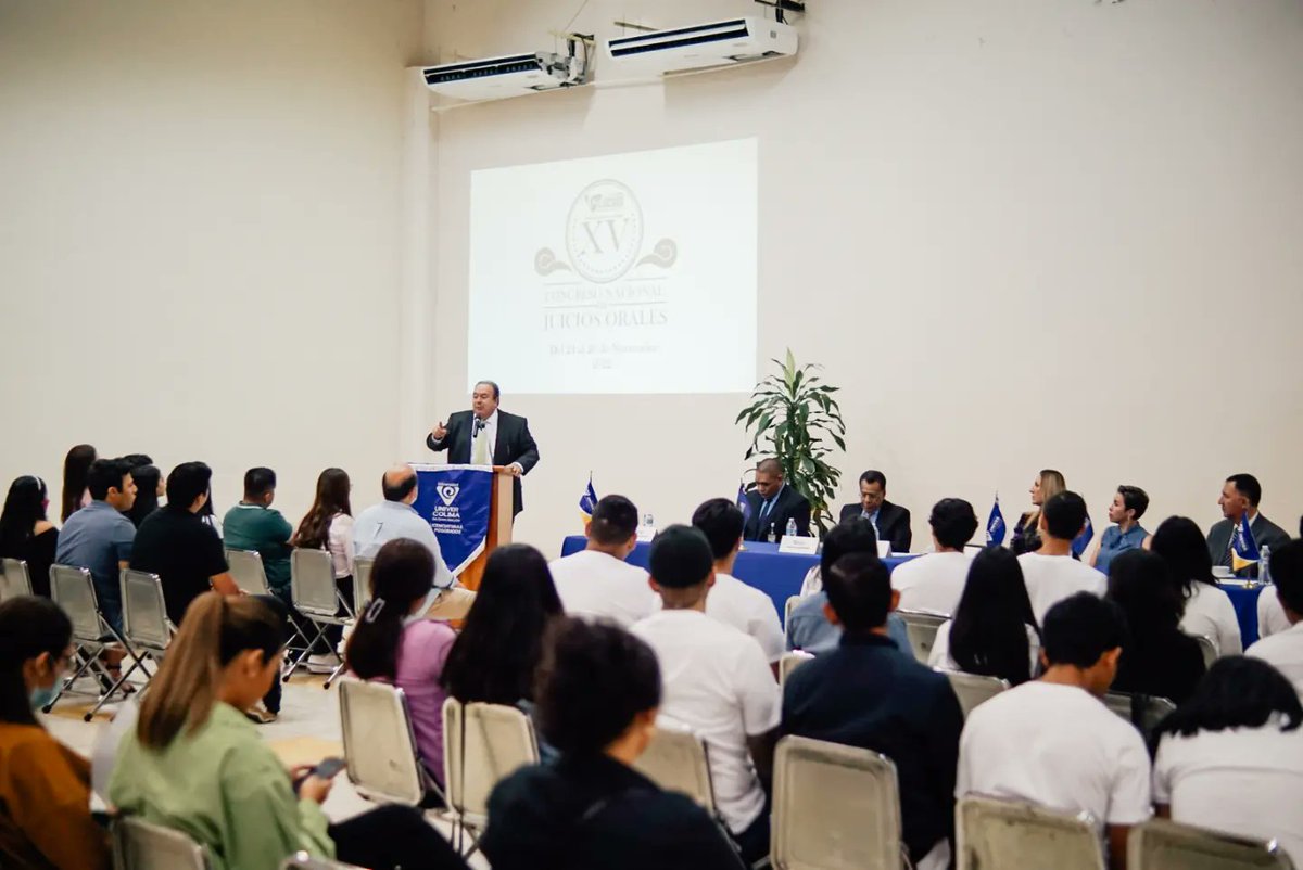 univer_colima's tweet photo. Así damos inicio con nuestro XV Congreso Nacional de Juicios Orales UNIVER COLIMA. 🙌🏻💙 #UniverColimaSiSoy https://t.co/mjtPi3OHuM
