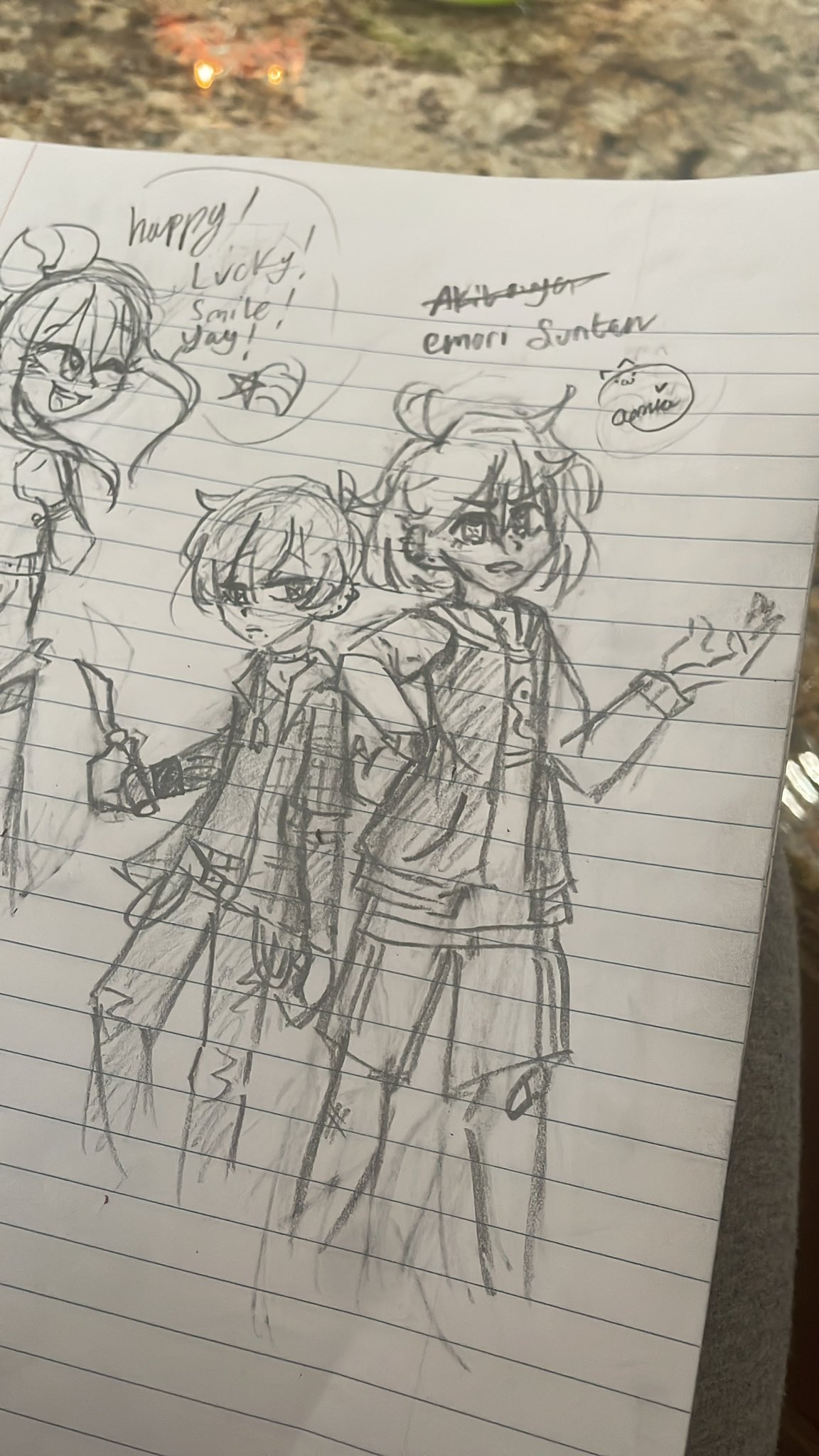 amia ! ♡ on Twitter "messy sketches of shrimperini 's emo sunny and