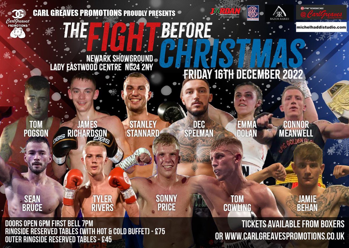 trickyred3's tweet photo. @CarlGreavesPro                      ***FIGHT NIGHT SPONSORSHIP*** please details how you could sponsor a CGP show, contact me for details https://t.co/vF6AI8TirH