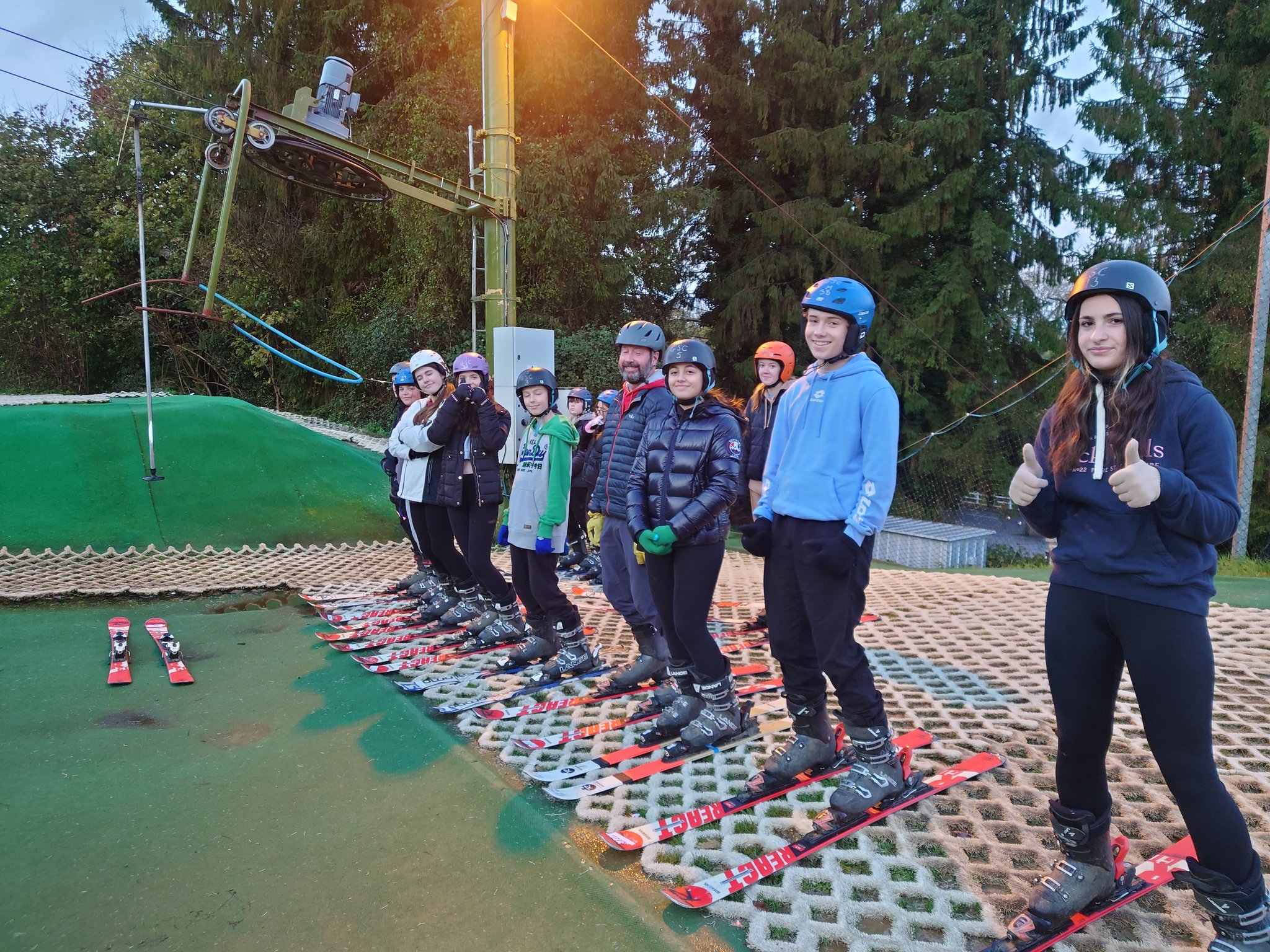 Churchdown Ski Trip on Twitter "Final lesson at Gloucester Ski Slopes