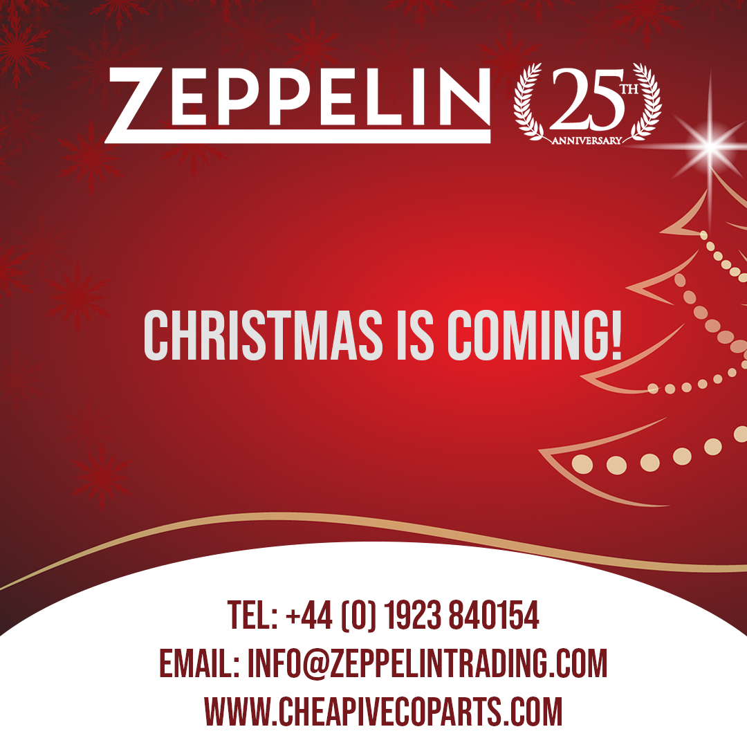 At long last! The most wonderful time of the year is upon us!

Contact Us For Any Genuine IVECO Parts🚛
+44 (0)1923-840-154 📞
info@zeppelintrading.com 💻📱
cheapivecoparts.com