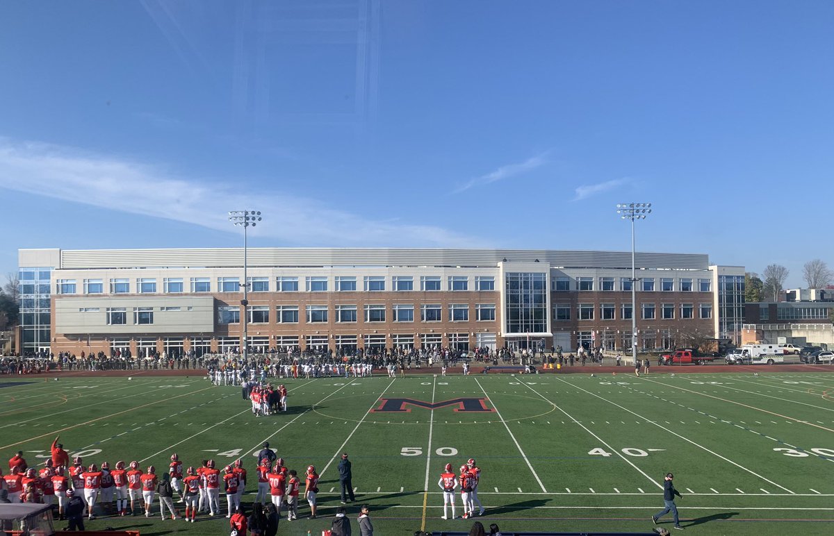 Buckett_PE's tweet photo. Thanksgiving Morning from the M. 

Halftime: McMahon 28, Norwalk 7 #cthsfb https://t.co/tcUpBuPn45