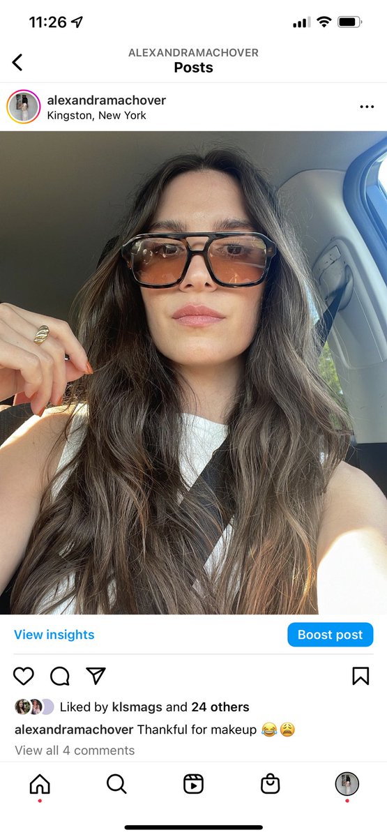 Idk how to connect my Instagram to twitter so posting a screenshot of the selfie I just posted. Thanks for you support ❤️ #nft