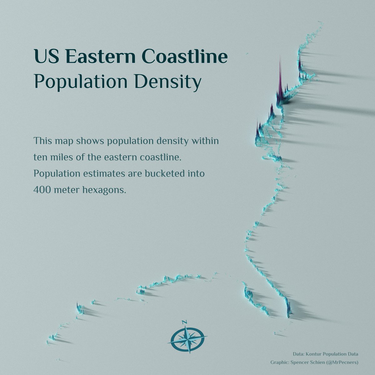 MrPecners's tweet image. Before the madness of the day, managed to fit in a render. #rstats + #rayshader