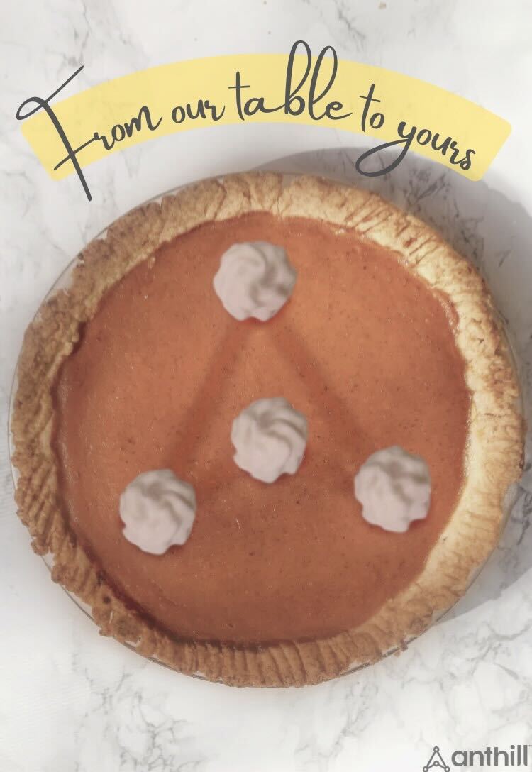 anthillhelps's tweet photo. From our table to yours, #HappyThanksgiving and #NativePeoplesDay!
Be sure to take a moment to thank and show kindness toward #FrontlineWorkers over the next few days - the holidays are stressful for us all, and a nice gesture goes a long way!
#Anthill #NoDeskRequired https://t.co/muOxoqszHe
