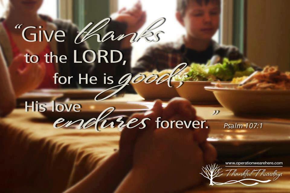 Remembering the goodness of God and reflecting on His many blessings. Praying you all have a safe and wonderful Thanksgiving!
Psalm 103:1-6 "Bless the Lord, O my soul, and all that is within me, bless his holy name! Bless the Lord, O my soul, and forget not all his benefits..."