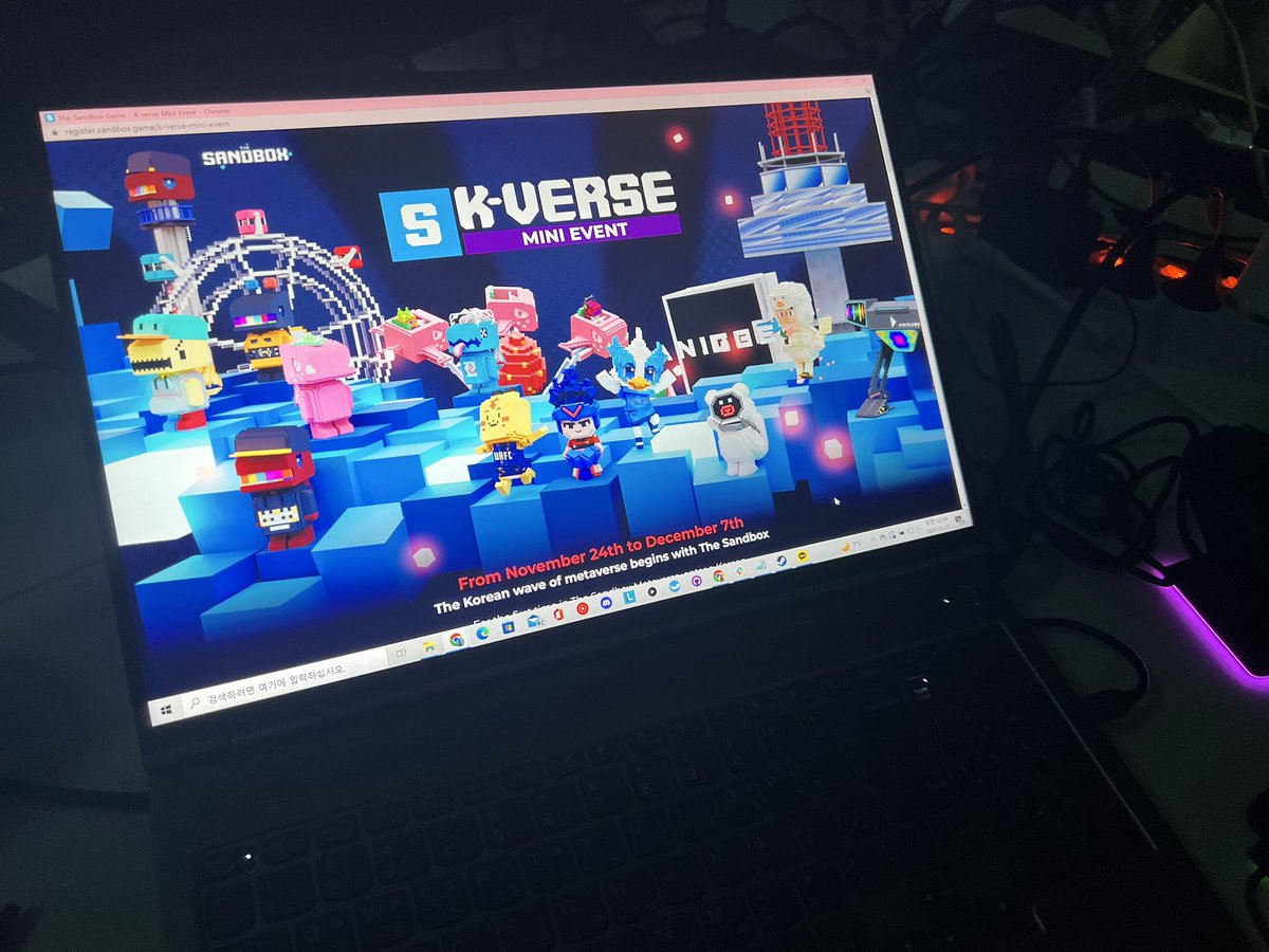 The K-verse mini event opened in the sandbox!  It's awesome! K-League mascots are so lovely! <a href="/kleague/">K League</a> <a href="/TheSandboxGame/">The Sandbox</a> @TheSandboxKR <a href="/Project_WITH_/">ProjectWITH</a> <a href="/FacbrosG/">Factory Brothers</a>