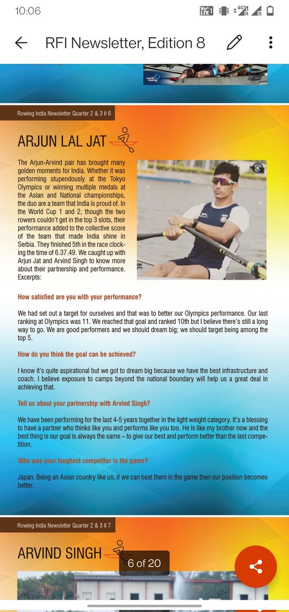 Arjun Lal Jat 🇮🇳🚣🚣 (@olyarjun) on Twitter photo 