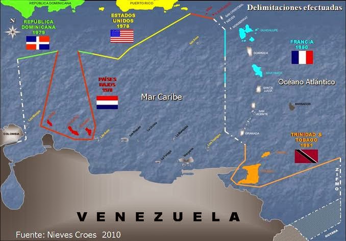 corbos1941's tweet photo. La República Bolivariana de Venezuela cuenta con una Zona Económica Exclusiva ( ZEE), que solo en el Caribe, corresponde al 22% de ese Mar.

Mi recomendación.....reflexionen sobre ese Territorio Nacional. Den una visita al https://t.co/OMDs81Vgt2. https://t.co/F293u3vIep