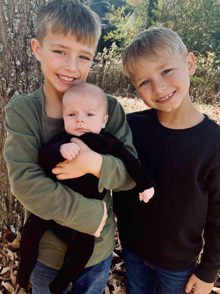 A little emotional this morning. 2 months ago, we didn’t know if Nash was going to live. Everyday I’m amazed at his strength &amp; perseverance. I’m so thankful I get to watch him grow &amp; thrive today. God has given me more than I deserve. Happy Thanksgiving, Twitter friends.🤍