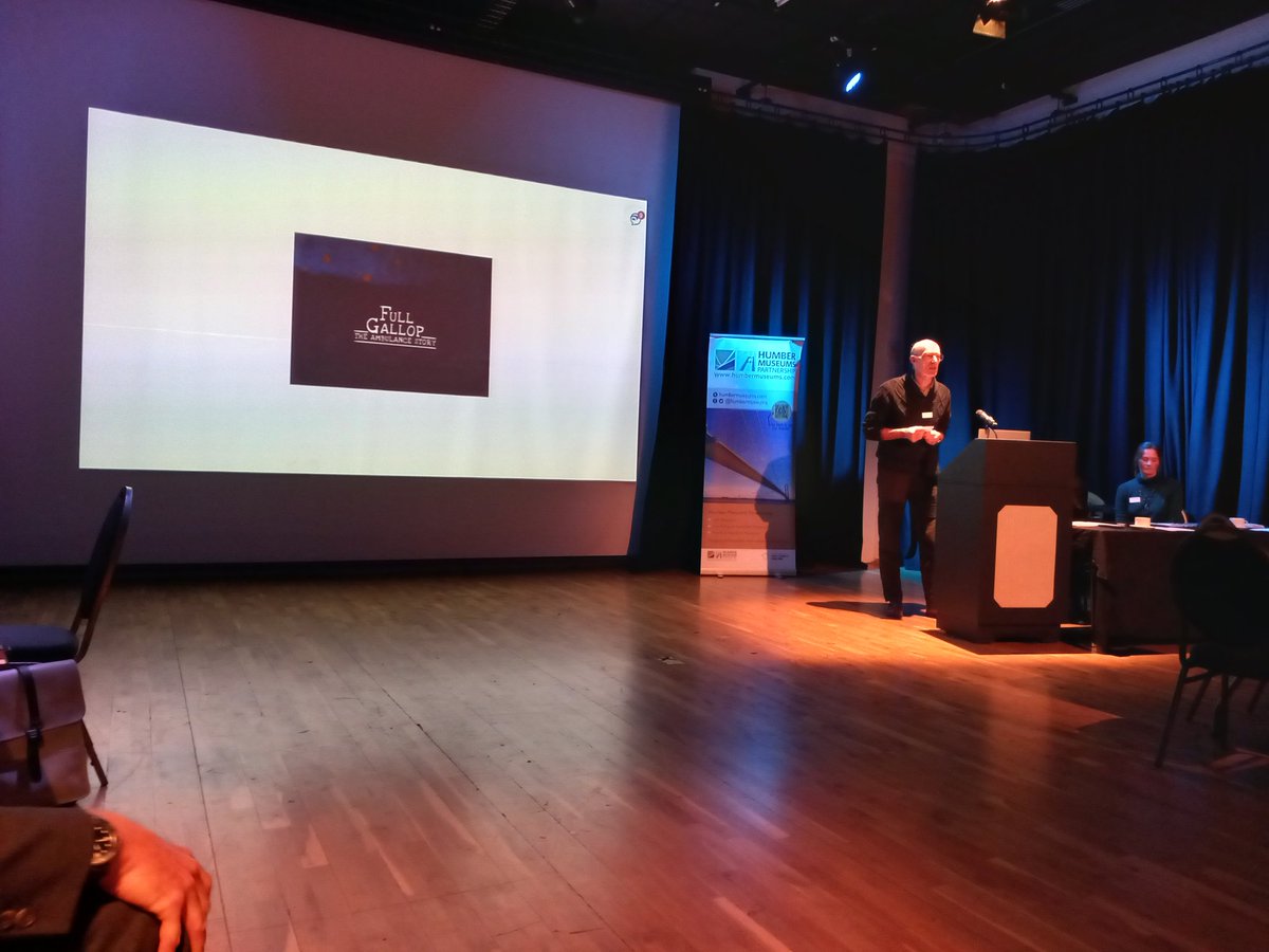 DrAlexOmbler's tweet photo. It was great to hear about the fantastic projects funded by the @HumberMuseums partnership's small grants scheme today at the @HullFerens. We also enoyed a tour of the fascinating new 'Queen Victoria and Hull' exhibiton. 👏 https://t.co/TQJLJi9w8g