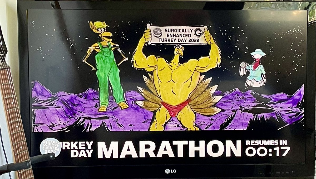 ELHonline's tweet photo. Happy Turkey Day! It’s a tradition! #MST3KTurkeyDay https://t.co/TtKrJWXpAl