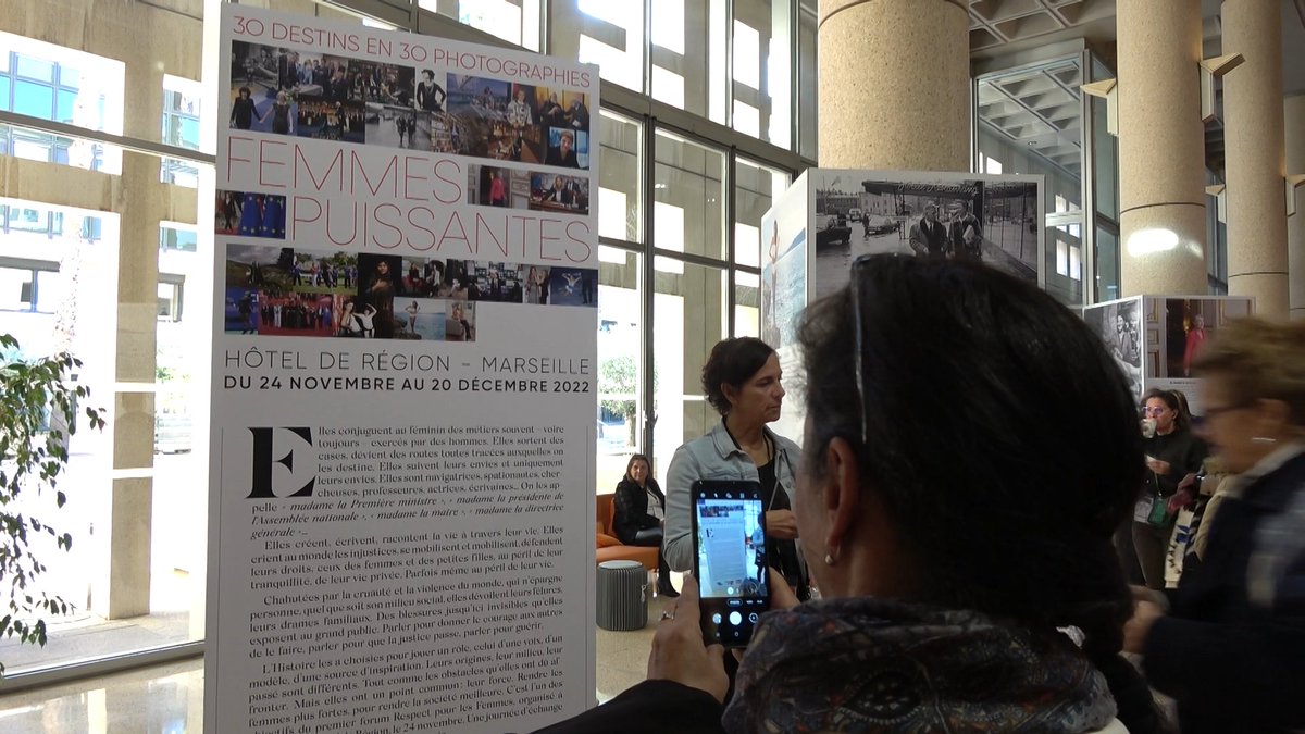 Gometmedia's tweet photo. 👱‍♀️ A la veille de la journée de lutte contre les violences faites aux femmes, @MaRegionSud a organisé aujourd'hui son tout premier forum Respect pour les femmes 👏 Expo photo @ParisMatch, témoignages, masterclass ...

@RenaudMuselier @jennifersalles_ @SolidariteFemme @AOC1978 https://t.co/Mg2AU25cbY