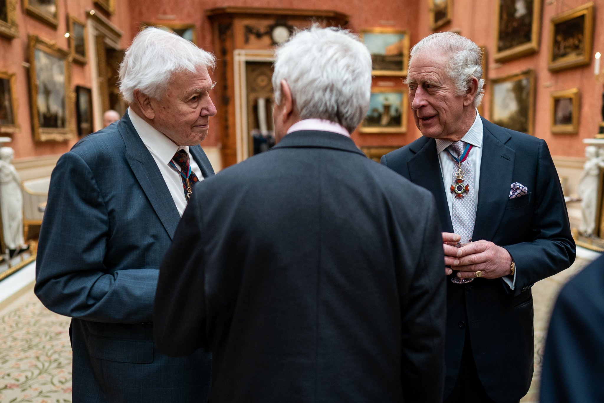 Aaron chown on twitter a luncheon for members of the order of merit