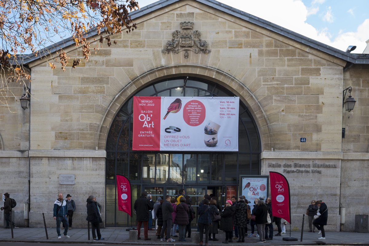Labo_Voluptas's tweet photo. Retour sur le salon Ob'Art
@ateliersdartdefrance https://t.co/dHXtIUpwnv