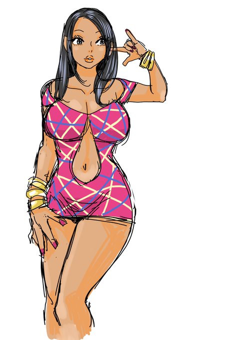 #Skeb #コミッション 
コミッション用に練習もするんそす。
バブリーギャルいっぱい描けて楽しいそす。 