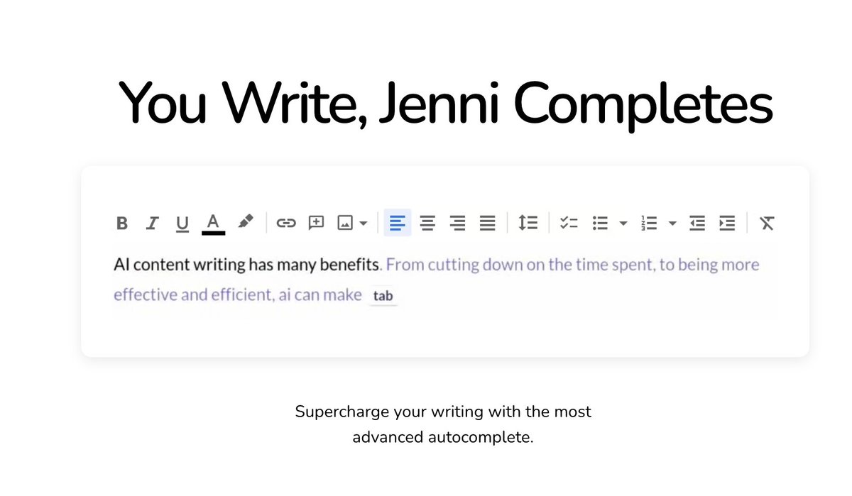 5- Jenni AI: Ini ialah AI auto-writing tool yang tulis secara automatik esey & emel untuk korang. Cuma korang kena jugak tulis tajuk & beberapa ayat, kalau tak camne dia nak teka apa yang korang nak kan? Haha