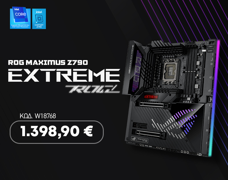 egate_gr's tweet photo. ⚡ Asus ROG Maximus Z790 Extreme ⚡

➢ Supports 13th &amp; 12th Gen LGA 1700
➢ Up To 128GB 7200MHz DDR5 RAM
➢ PCIe 5.0 Graphics Card &amp; M.2 NVMe Support
➢ Premium Quality Product

ΑΜΕΣΑ ΔΙΑΘΕΣΙΜΟ 

Βρες το τώρα εδώ 👉 https://t.co/dvyclO5SIG https://t.co/wj5ly52SZ3