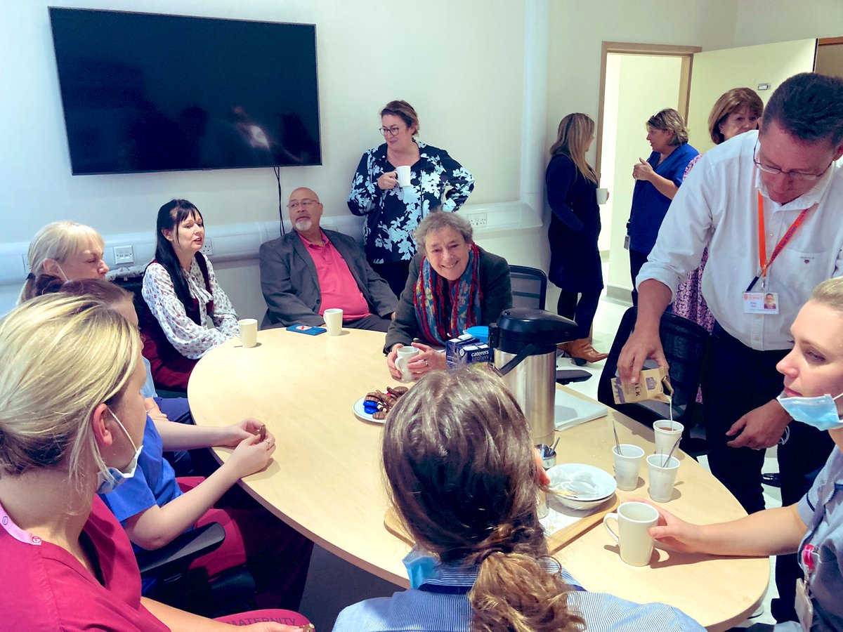 We’re very excited to be here at @GovJsyHCS with <a href="/babylifeline/">Baby Lifeline 💙</a> Patron <a href="/CallTheMidwife1/">Call the Midwife</a>’s Linda Bassett, as she meets real life midwives, members of the maternity team, and <a href="/Phil_Footprints/">Philip's Footprints</a>! #MaternitySafety #SaferBirths