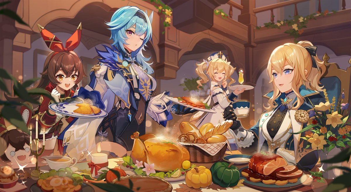 Paimon2theMoon's tweet photo. I received an invitation letter for a banquet tonight, but I don't know if I should go...

#GenshinImpact https://t.co/nGlBdfO2jO