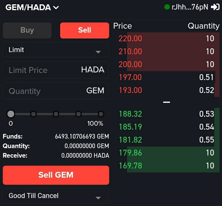 MEGAMANXRP's tweet photo. This morning I am experimenting with finding the correct exchange rate for the $HADA / $GEM custom pairing π« @HadaNFT @XDCrystals https://t.co/UERzL4zZ6I